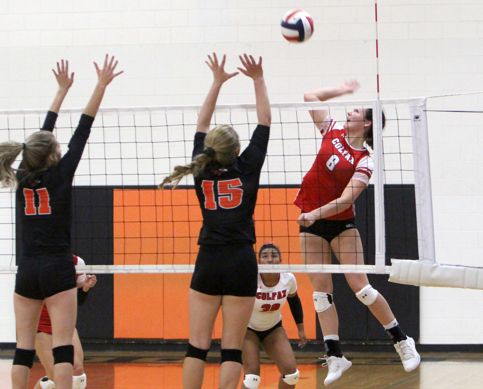 Colfax at Bloomer volleyball 10-8-19
